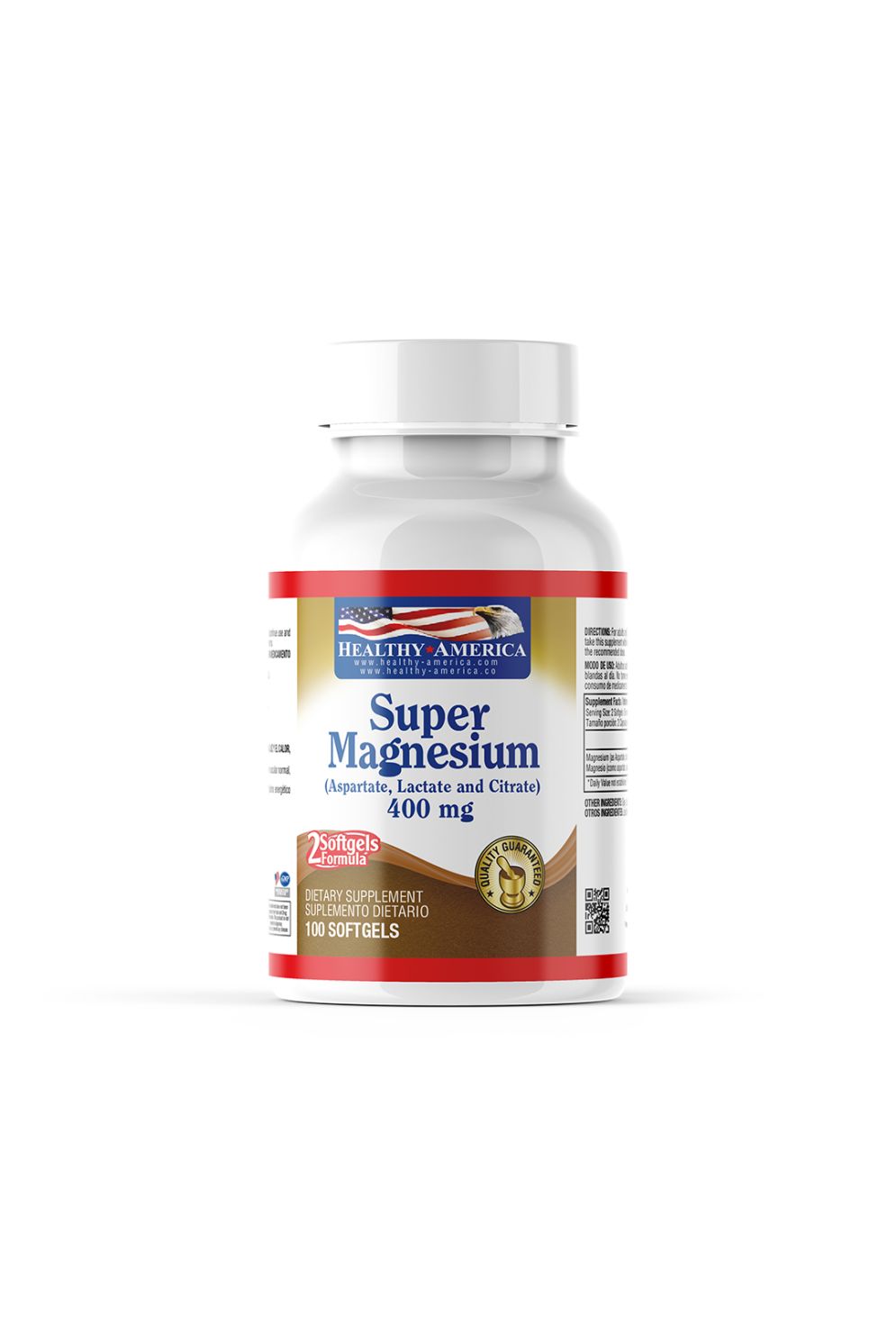 SUPER MAGNESIUM FORMULA 400 MG 100 SOFTGELS (MAGNESIUM CITRATE, ASPARTATE, AND LACTATE1 SUPER MAGNESIUM FORMULA 400 MG 100 SOFTGELS (MAGNESIUM CITRATE, ASPARTATE, AND LACTATE