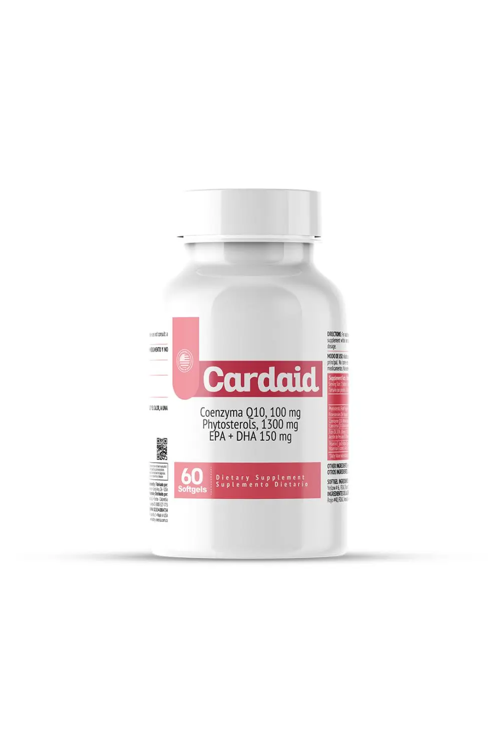 Bienestarysalud_romerowellness CARDAID 60 SOFT (NATURAL PLANT STEROLS, OMEGA 3 COENZYMA Q10 AND VITAMIN E