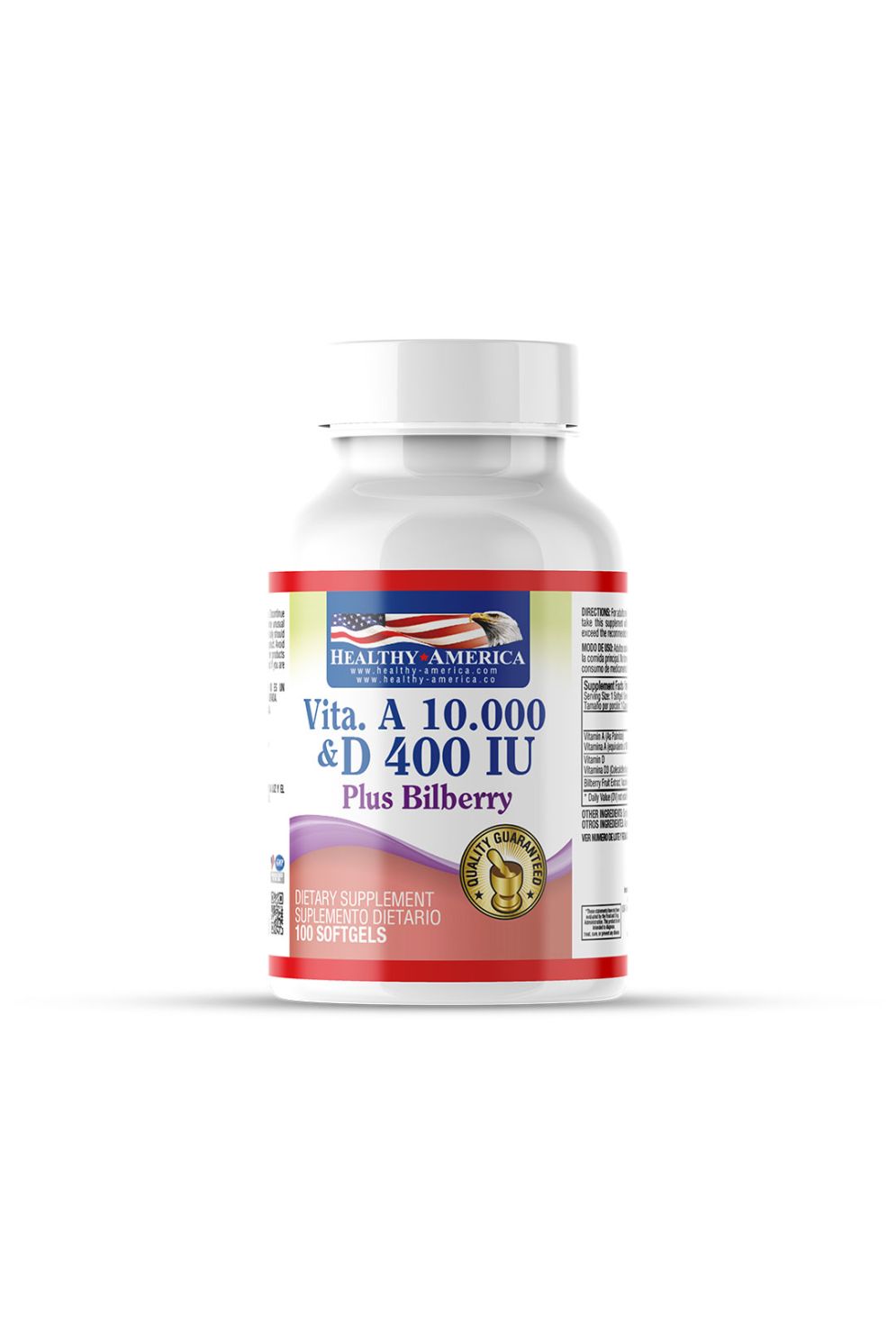 VITA. A 10.000 & D 400 IU PLUS BILBERRY